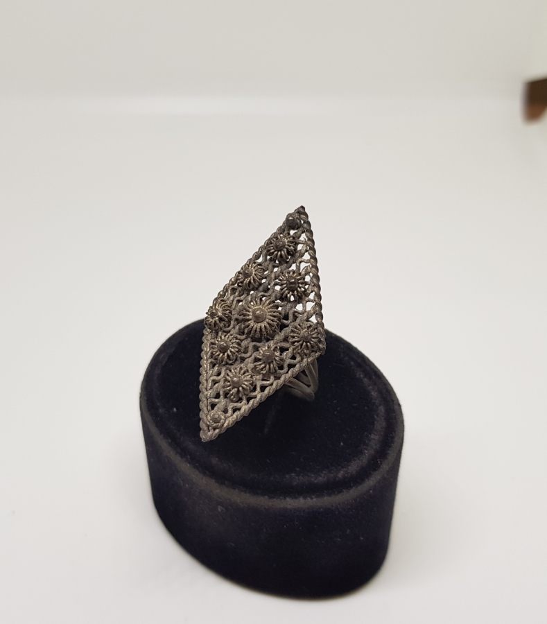 KABARTMA İŞÇİLİKLİ YOKLUK DÖNEMİ EL YAPIMI YÜZÜK