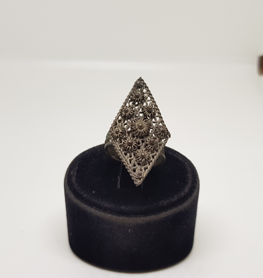 KABARTMA İŞÇİLİKLİ YOKLUK DÖNEMİ EL YAPIMI YÜZÜK