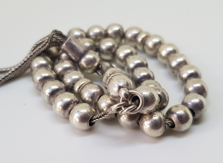 ANTİKA GÜMÜŞ TESPİH