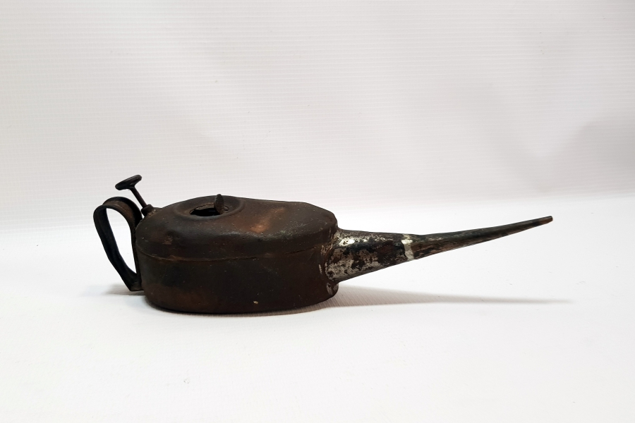 OSMANLI DÖNEMİ EL YAPIMI NADİR TOP YAĞDANLIĞI