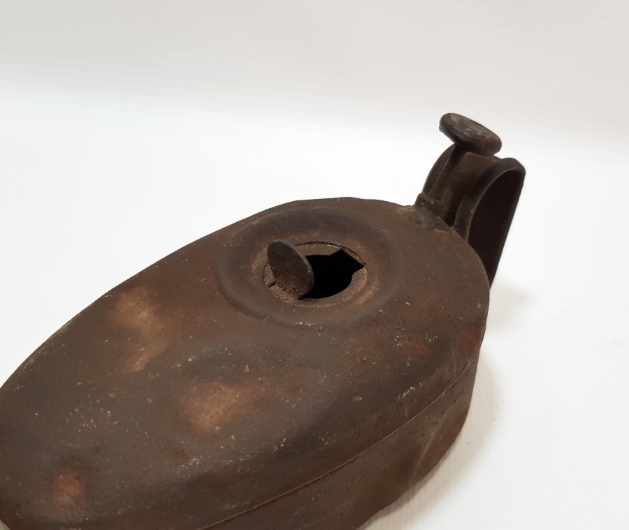 OSMANLI DÖNEMİ EL YAPIMI NADİR TOP YAĞDANLIĞI