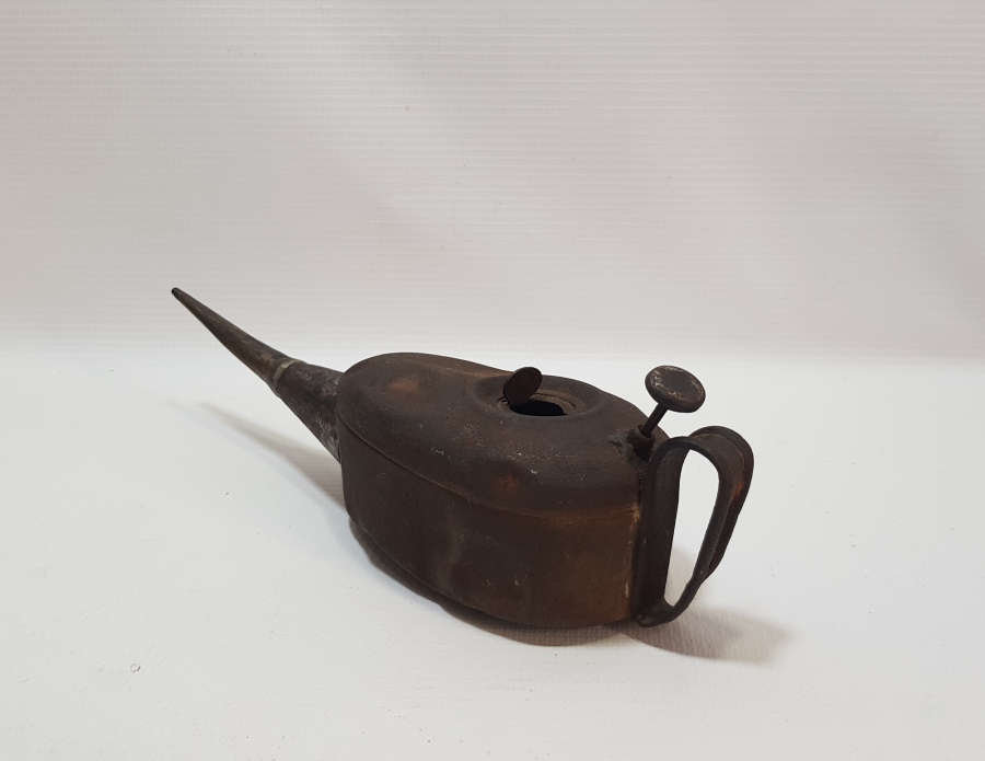 OSMANLI DÖNEMİ EL YAPIMI NADİR TOP YAĞDANLIĞI