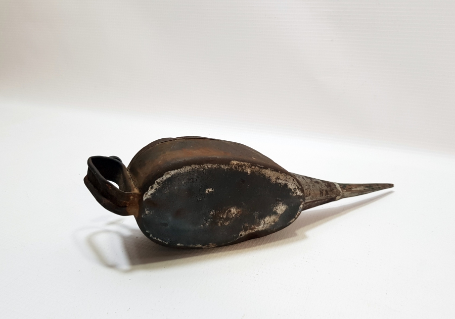 OSMANLI DÖNEMİ EL YAPIMI NADİR TOP YAĞDANLIĞI