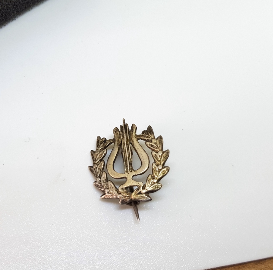 OSMANLI DÖNEMİ ÇOK NADİR MUSİKAYI HUMAYUN GÜMÜŞ ROZET