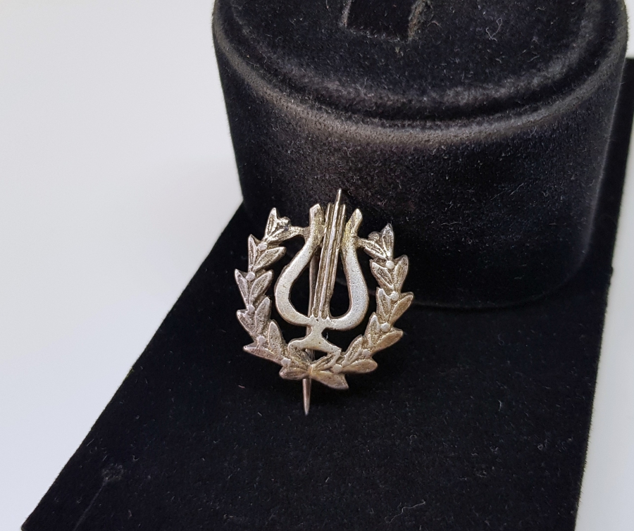 OSMANLI DÖNEMİ ÇOK NADİR MUSİKAYI HUMAYUN GÜMÜŞ ROZET