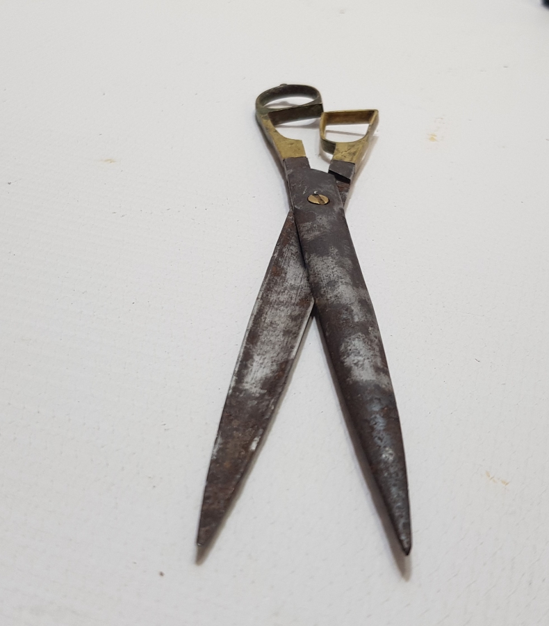 OSMANLI DÖNEMİ EL YAPIMI HATTAT MAKASI