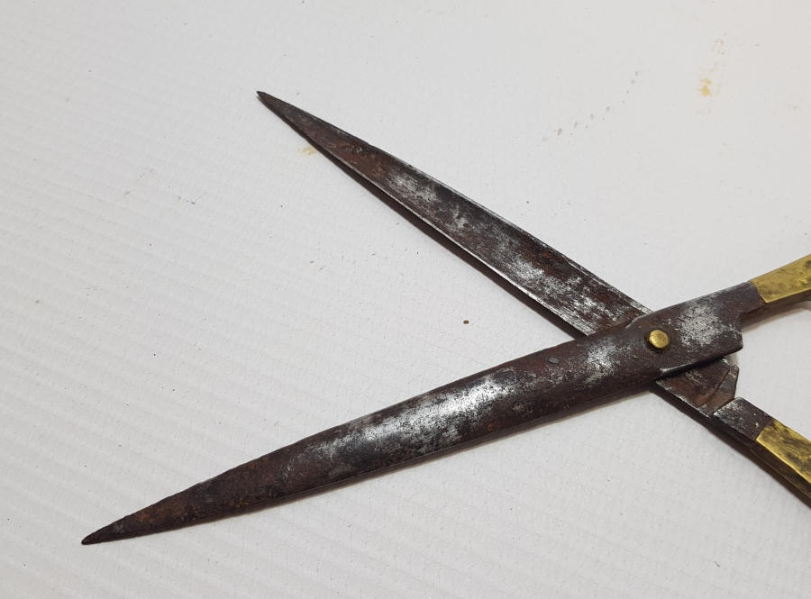 OSMANLI DÖNEMİ EL YAPIMI HATTAT MAKASI