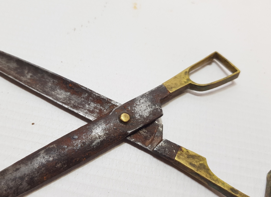 OSMANLI DÖNEMİ EL YAPIMI HATTAT MAKASI