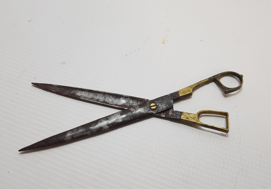 OSMANLI DÖNEMİ EL YAPIMI HATTAT MAKASI