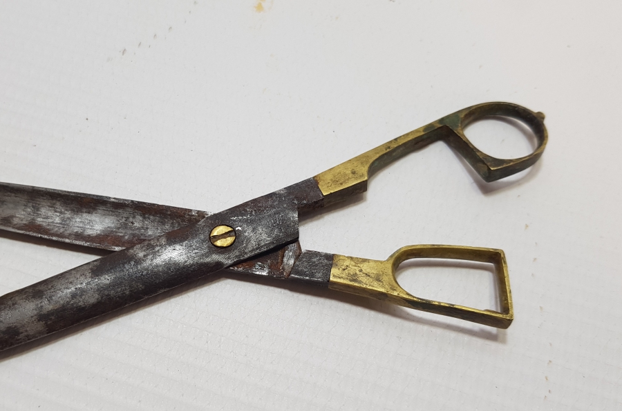 OSMANLI DÖNEMİ EL YAPIMI HATTAT MAKASI