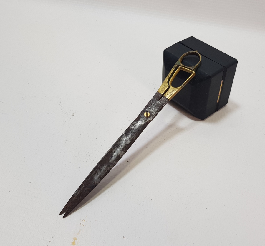 OSMANLI DÖNEMİ EL YAPIMI HATTAT MAKASI