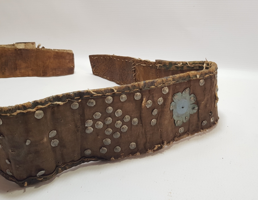 OSMANLI DÖNEMİ ÜZERİ KABARALI ERKEN DÖNEM NADİR DERVİŞ KEMERİ