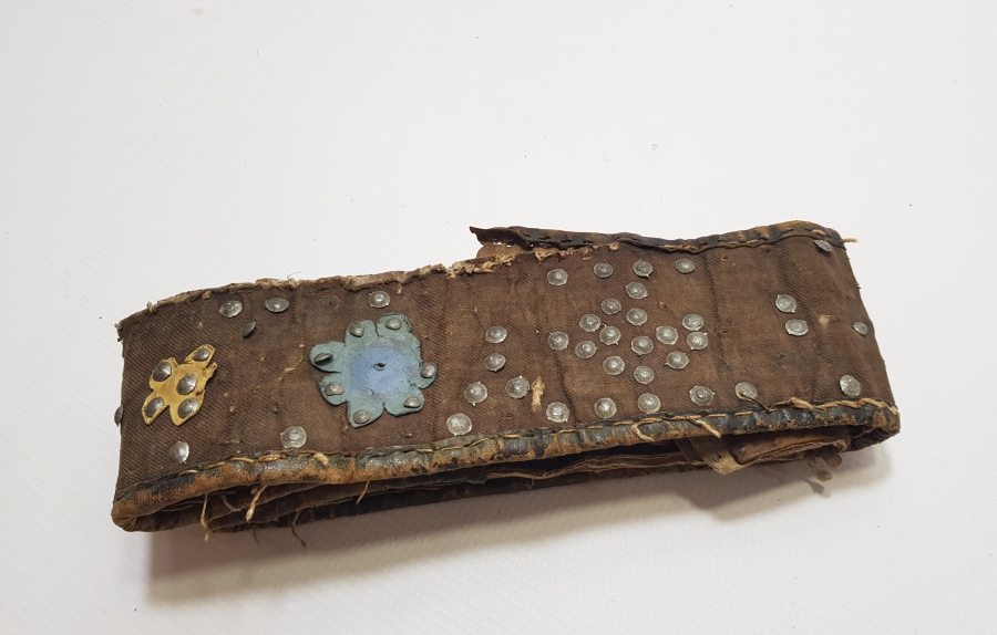 OSMANLI DÖNEMİ ÜZERİ KABARALI ERKEN DÖNEM NADİR DERVİŞ KEMERİ