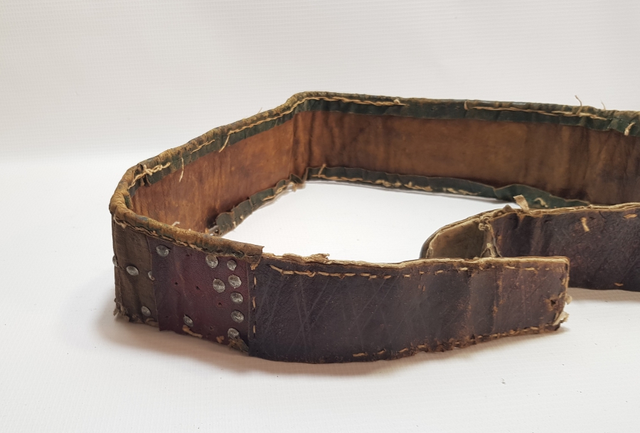 OSMANLI DÖNEMİ ÜZERİ KABARALI ERKEN DÖNEM NADİR DERVİŞ KEMERİ