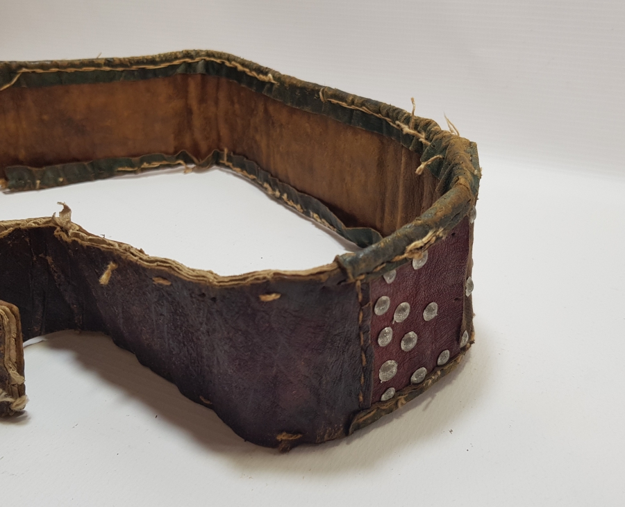 OSMANLI DÖNEMİ ÜZERİ KABARALI ERKEN DÖNEM NADİR DERVİŞ KEMERİ