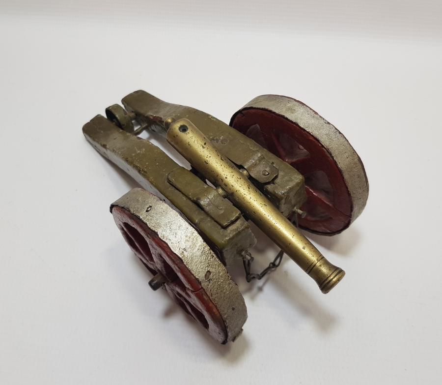 OSMANLI DÖNEMİ EL YAPIMI ÇOK NADİR TOP PROTOTİPİ - MİNYATÜR TOP