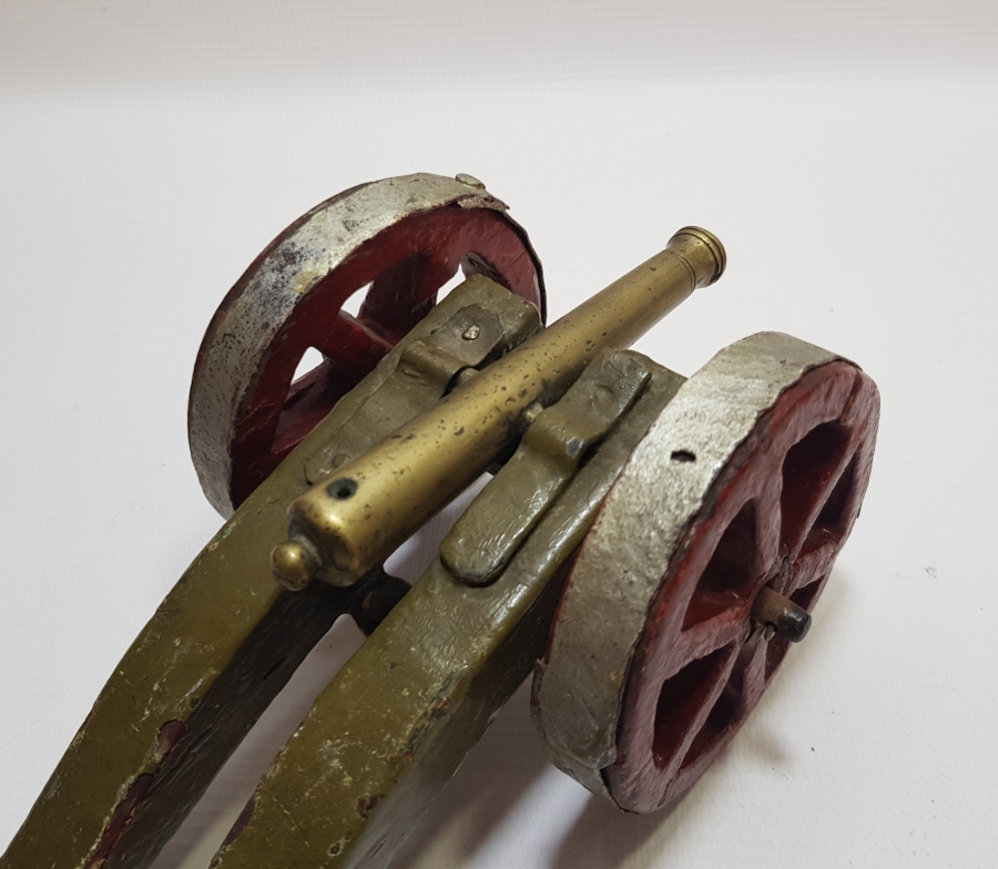 OSMANLI DÖNEMİ EL YAPIMI ÇOK NADİR TOP PROTOTİPİ - MİNYATÜR TOP