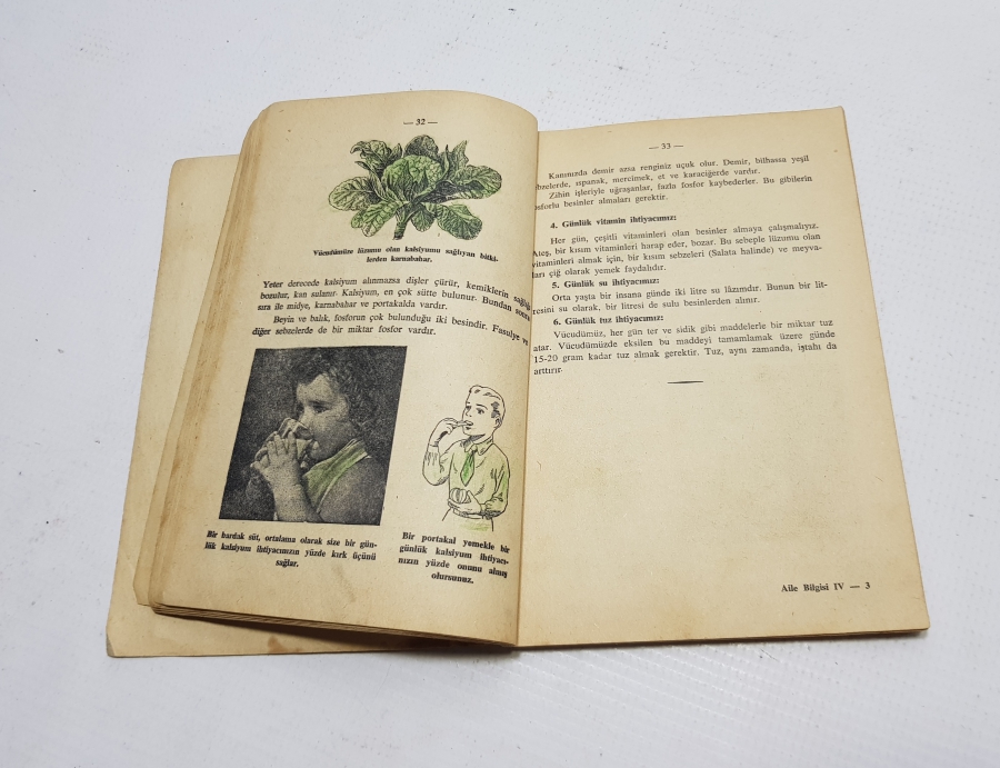 AİLE BİLİGİSİ İLE İLGİLİ ANTİKA KİTAP