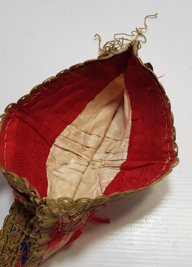 İPEK VE SIRMA İŞÇİLİKLİ OSMANLI DÖNEMİ CÜZDAN