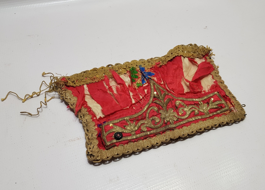 İPEK VE SIRMA İŞÇİLİKLİ OSMANLI DÖNEMİ CÜZDAN