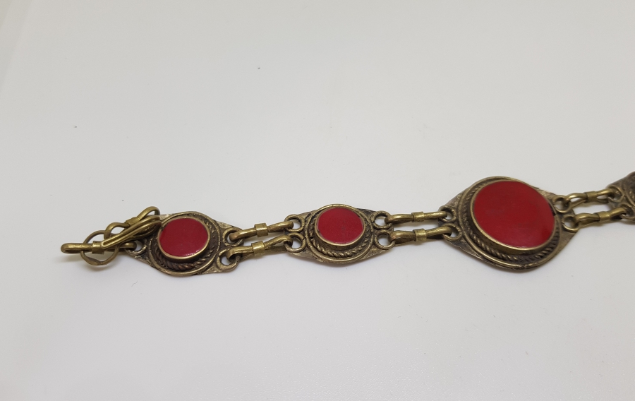 EL YAPIMI TÜRKMEN İŞİ ANTİKA BİLEZİK