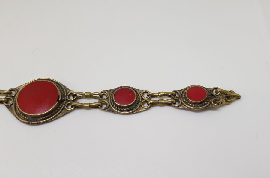 EL YAPIMI TÜRKMEN İŞİ ANTİKA BİLEZİK