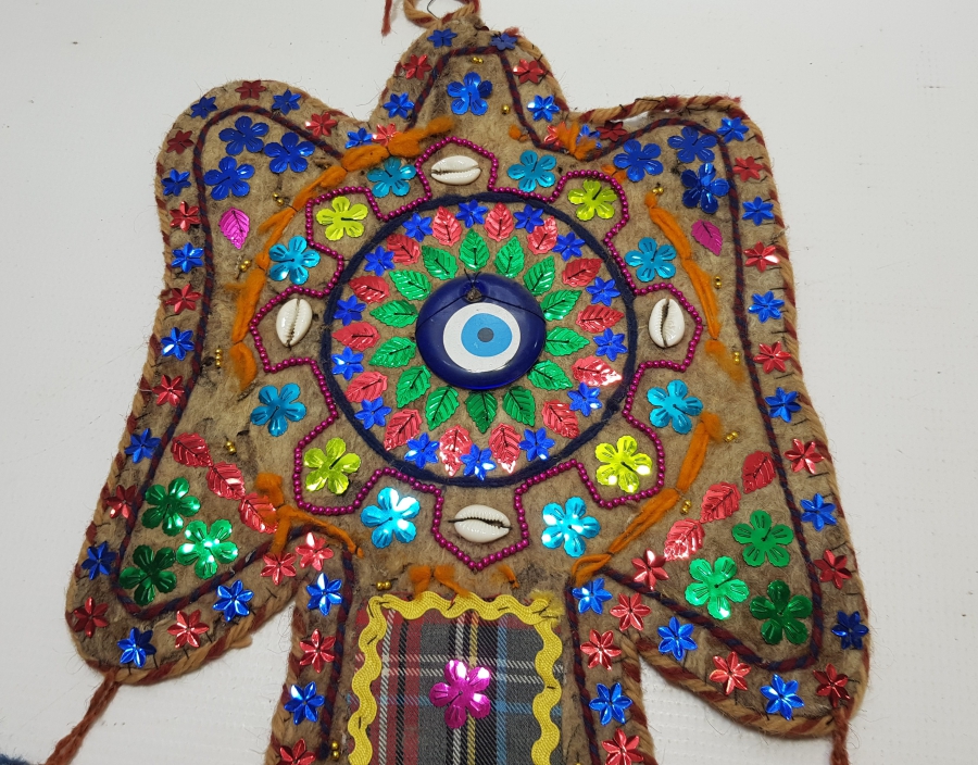 TAMAMI EL İŞİ ANTİKA ÇADIR SÜSÜ - TÖZ