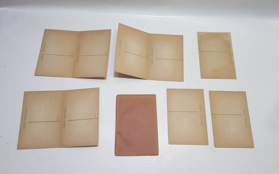 OSMANLI DÖNEMİ ÇOK NADİR ORİJİNAL ALBÜMÜNDE PADİŞAH KARTLARI SERİSİ KARTPOSTAL TAKIMI