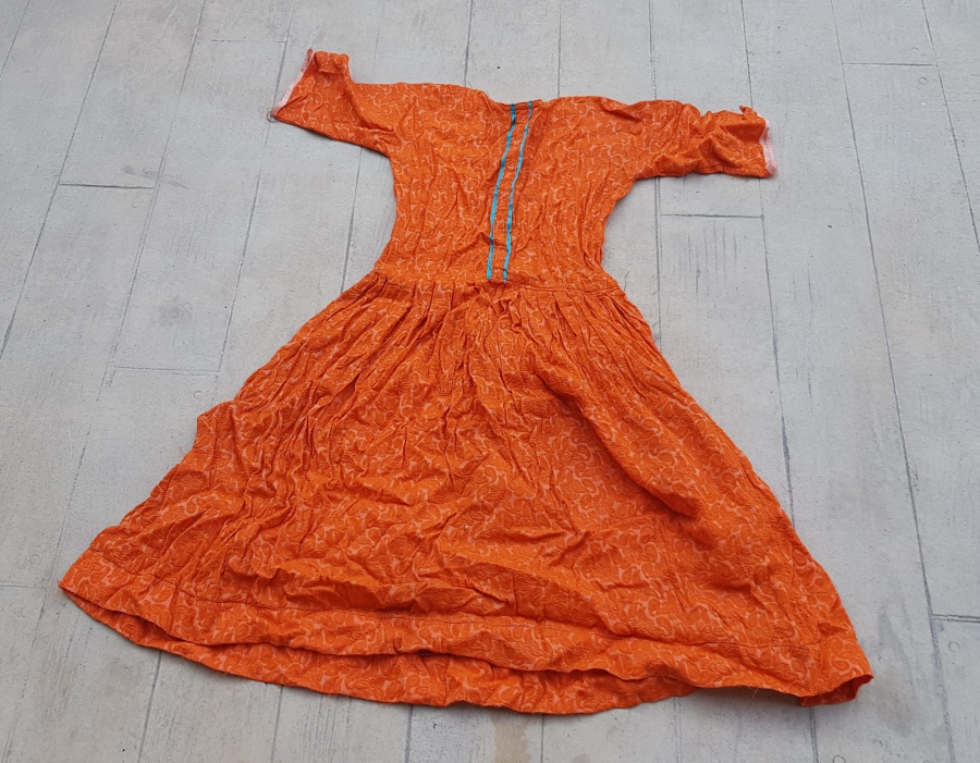 EL YAPIMI ANTİKA ELBİSE