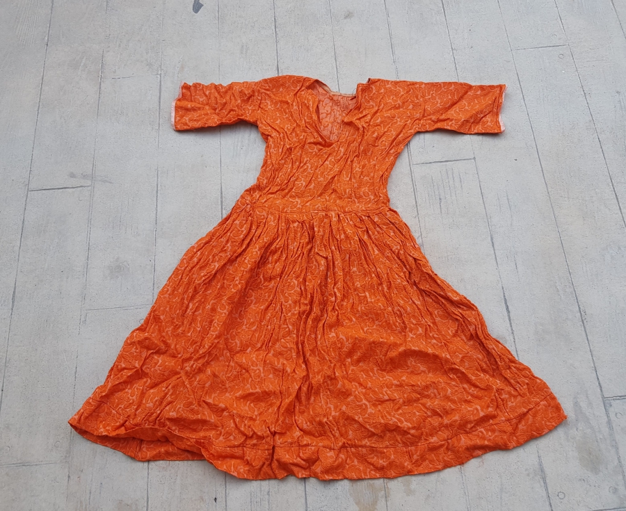 EL YAPIMI ANTİKA ELBİSE