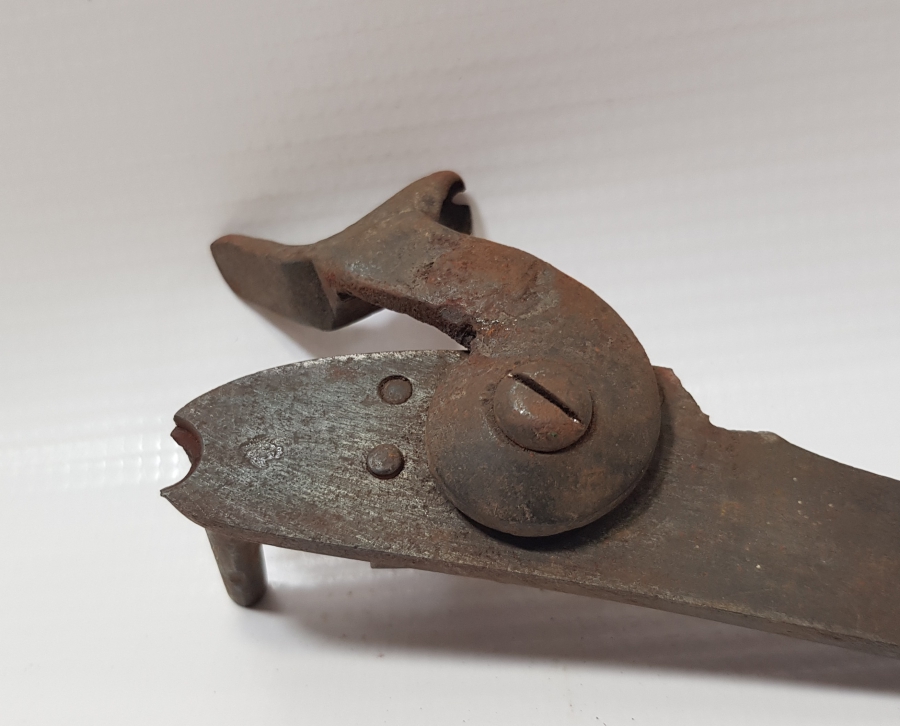 OSMANLI DÖNEMİ USTA DAMGALI DOLMA TÜFEK ÇAKMAĞI