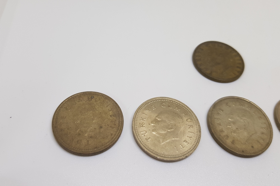 1990 YILI ANTİKA METAL 500 VE 1000 LİRA LOTU