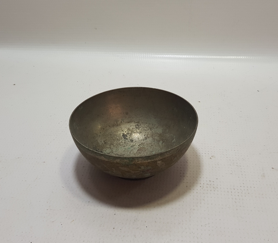 HİCAZ HATIRASI ÇİNTEMANİ İŞÇİLİKLİ ANTİKA ŞİFA TASI