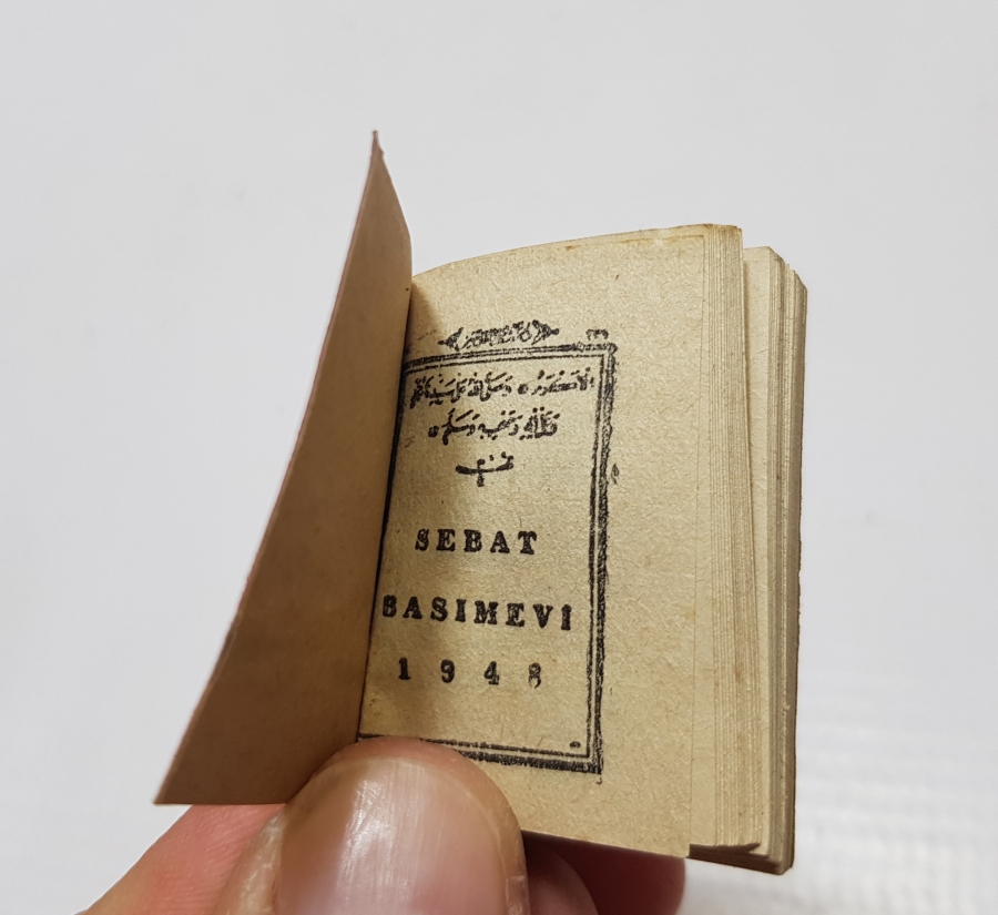 1948 YILI BASKI MİNİ CEP ENAMI