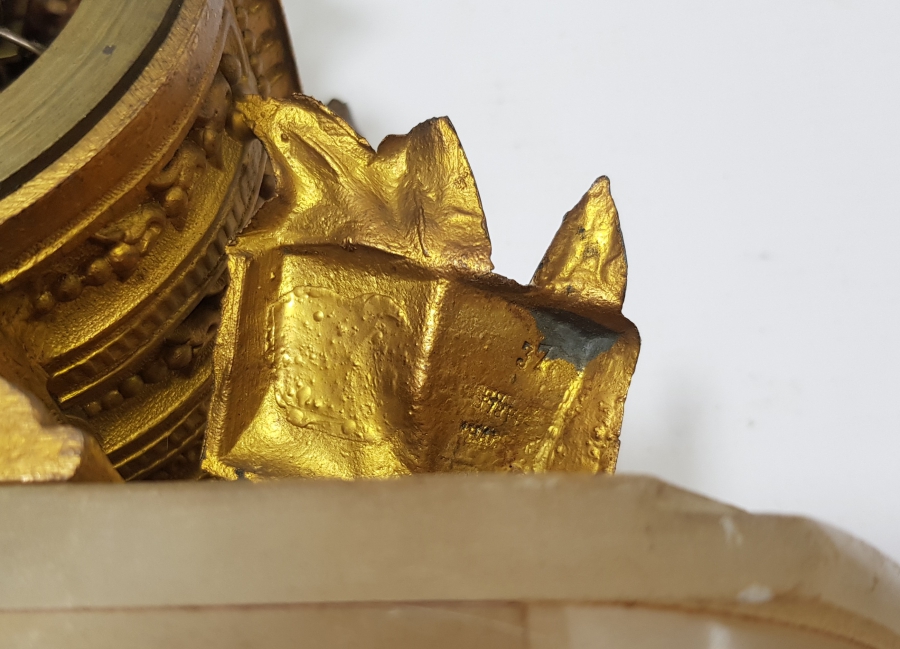 OSMANLI DÖNEMİ NADİR FORMDA ORYANTALİST ŞÖMİNE SAATİ