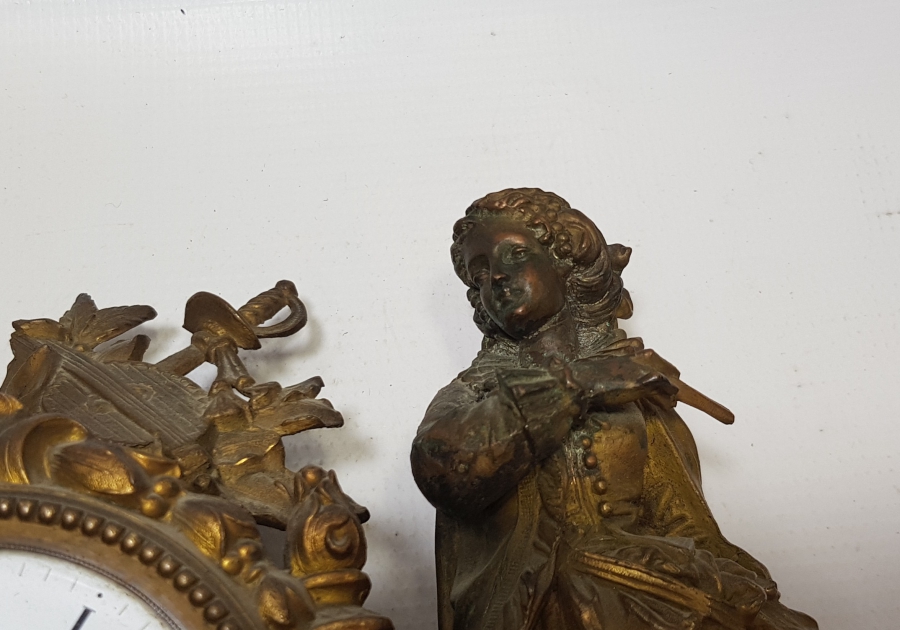 OSMANLI DÖNEMİ NADİR FORMDA ORYANTALİST ŞÖMİNE SAATİ