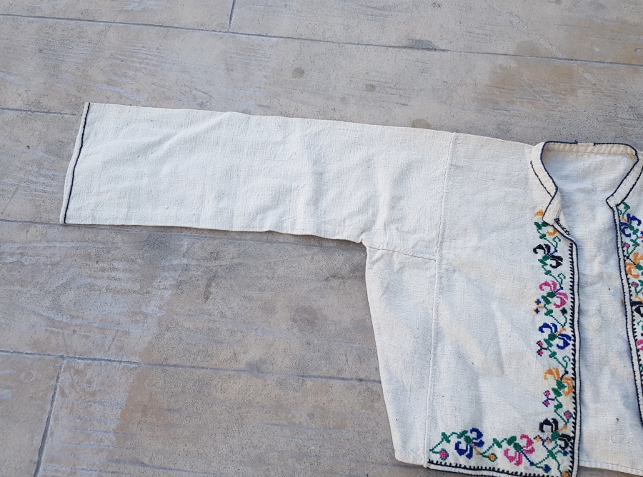 OSMANLI DÖNEMİ NADİR ÜZERİ İŞLEMELİ BALIKESİR YÖRESİ YAZLIK CEPKEN