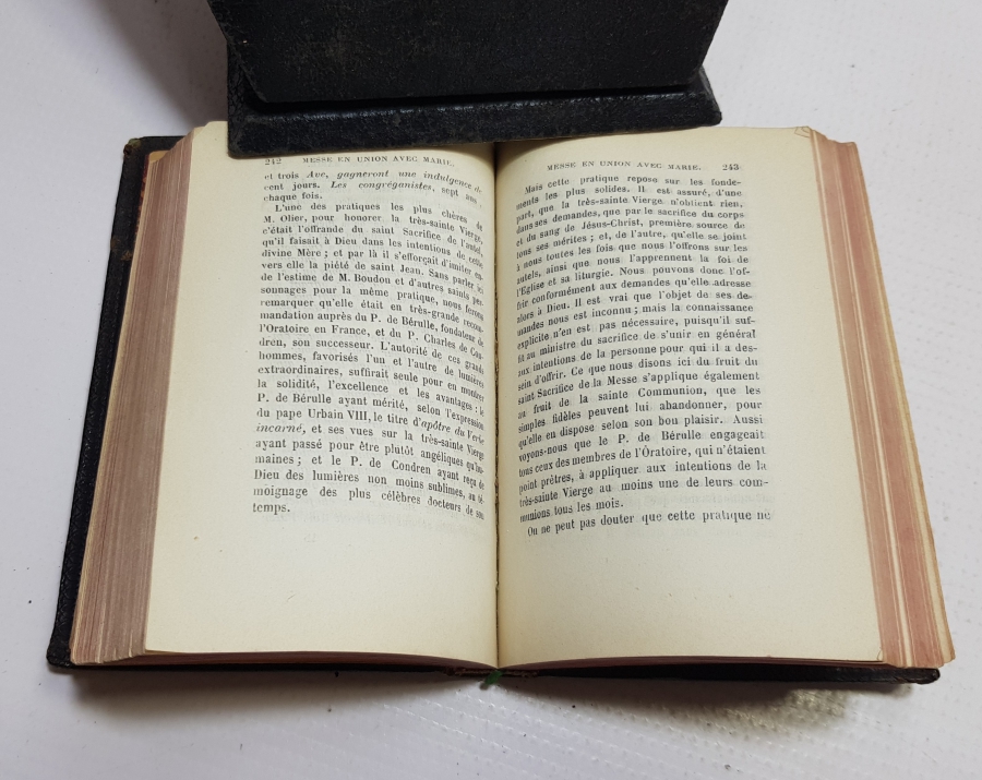 1874 TARİHLİ DERİ CİLTLİ ANTİKA İNCİL