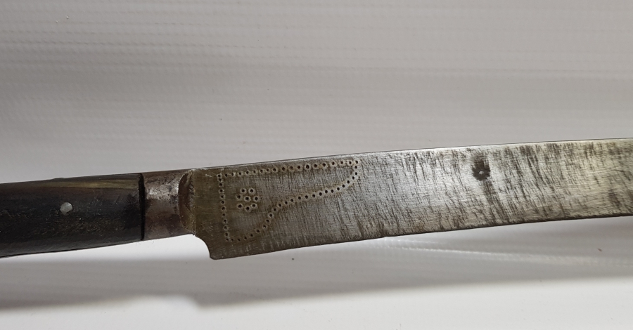 BOYNUZ SAPLI BÜYÜK BOY GÜNEŞ REMİZLİ YENİÇERİ CELLAT KILICI