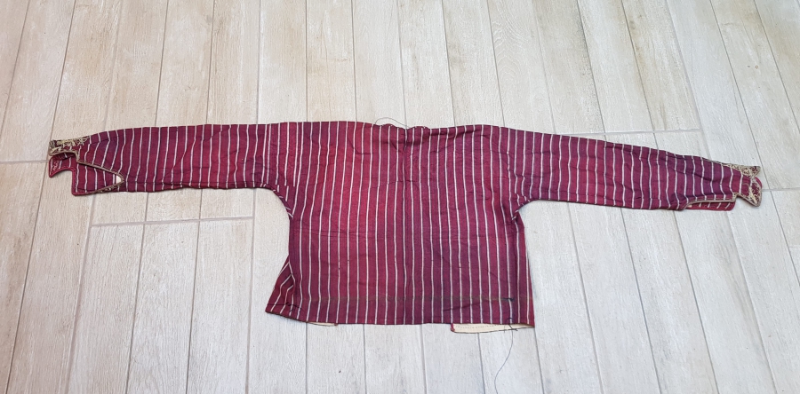 GÜMÜŞ SIRMA İŞÇİLİKLİ NADİR RUMELİ GELİN CEPKENİ