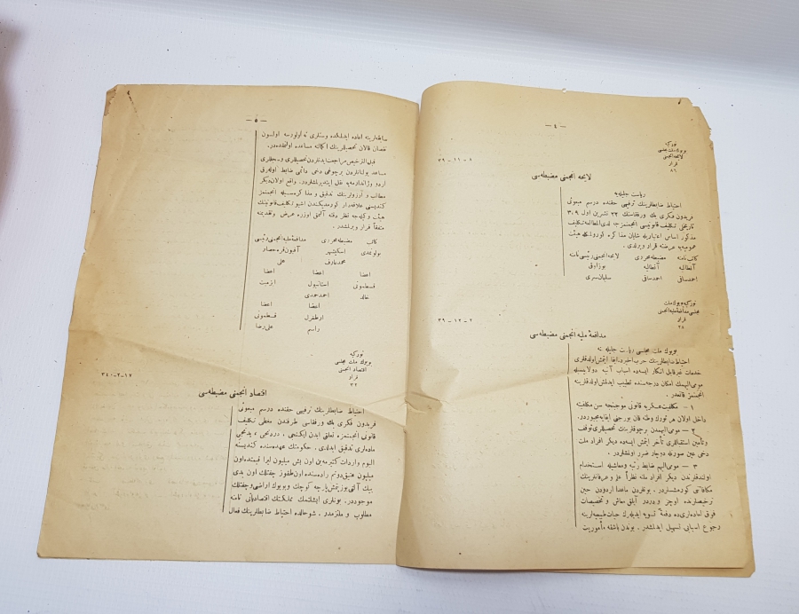 1928 YILI ÖNCESİ NADİR BÜYÜK MİLLET MECLİSİ TUTANAKLARI