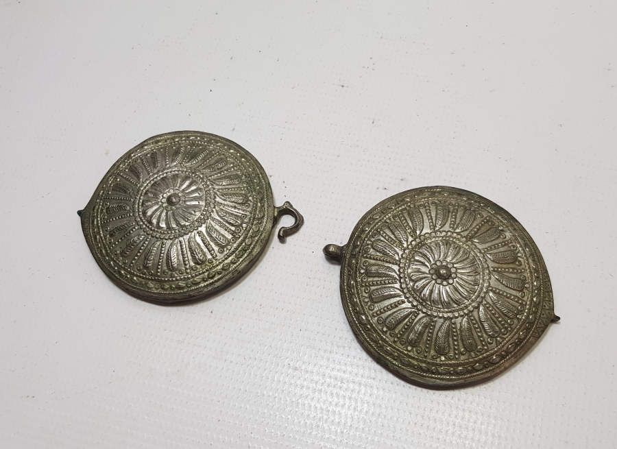 KABARTMA İŞÇİLİKLİ OSMANLI DÖNEMİ GÜMÜŞ GELİN KEMER TOKASI