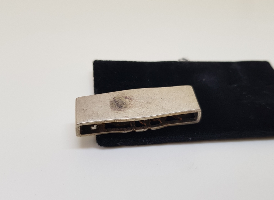 OSMANLI DÖNEMİ GÜMÜŞ KEMER PARÇASI