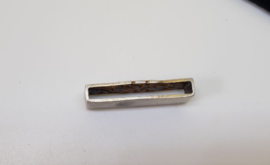 OSMANLI DÖNEMİ GÜMÜŞ KEMER PARÇASI