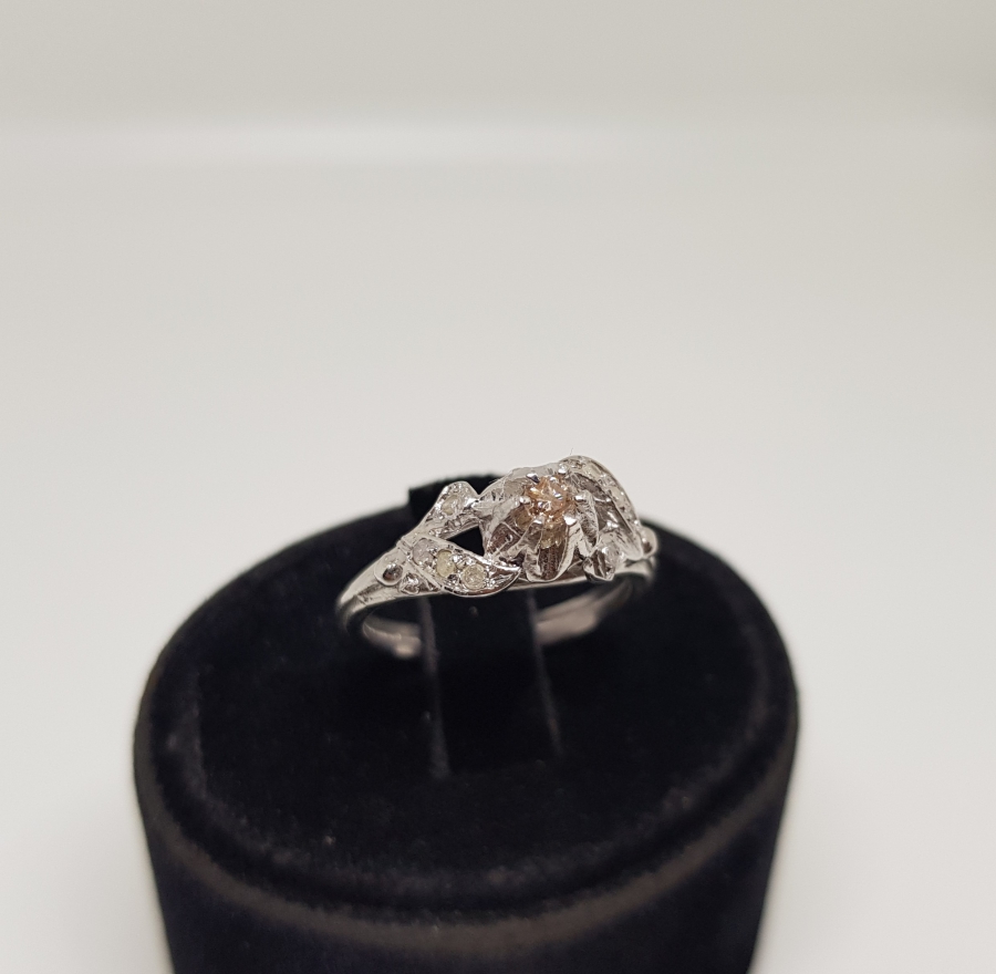 SALYANGOZ MODEL ÖZEL YAPIM PIRLANTA TAŞLI YÜZÜK