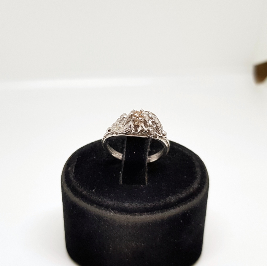 SALYANGOZ MODEL ÖZEL YAPIM PIRLANTA TAŞLI YÜZÜK