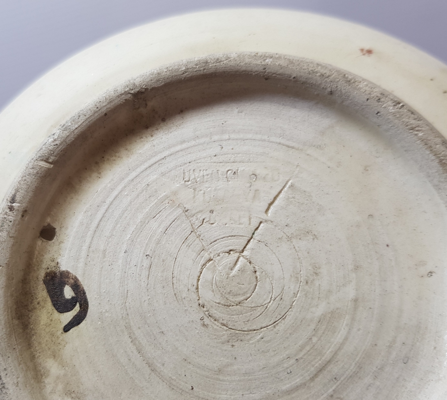 EL BOYAMA ANTİKA KÜTAHYA DUVAR TABAĞI