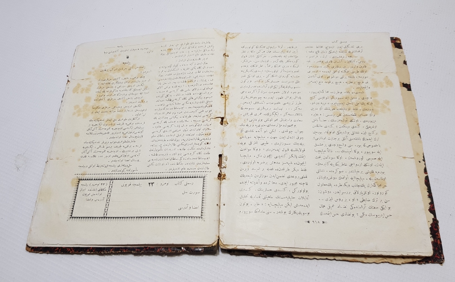 OSMANLI DÖNEMİ RESİMLİ KİTAP İSİMLİ DERGİ