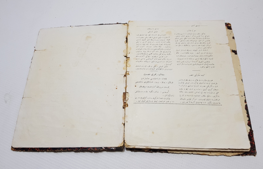 OSMANLI DÖNEMİ RESİMLİ KİTAP İSİMLİ DERGİ