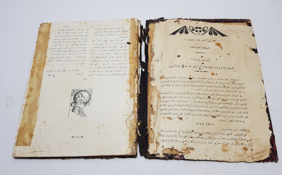 OSMANLI DÖNEMİ RESİMLİ KİTAP İSİMLİ DERGİ